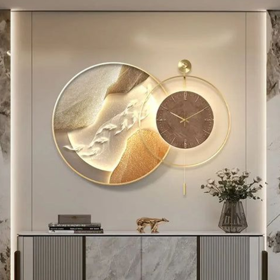 Metal Wall Clock